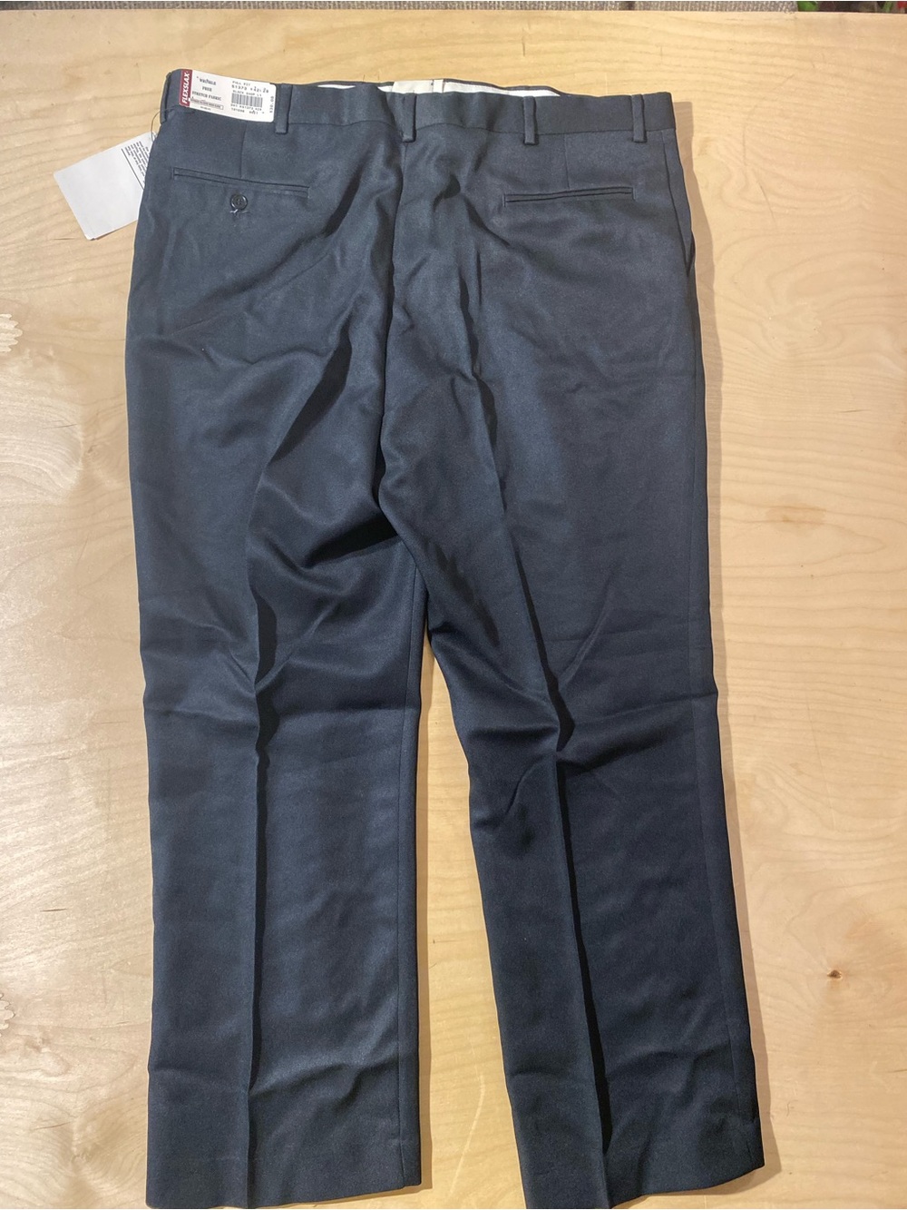 FLEXSLAX Men's Black Dress Pants 42 x 29 (SX) - Picture 8 of 9
